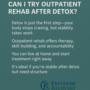 Outpatient Rehab After Detox What You Need to Know